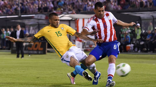 brazil paraguay ai ngan noi selecao