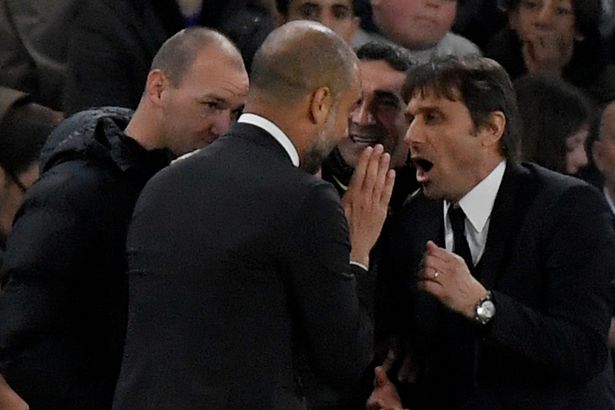 pep guardiola cai nhau nay lua voi nguoi cua chelsea trong duong ham