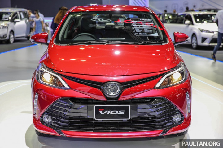 ngo ngang truoc thay doi cua toyota vios 2017