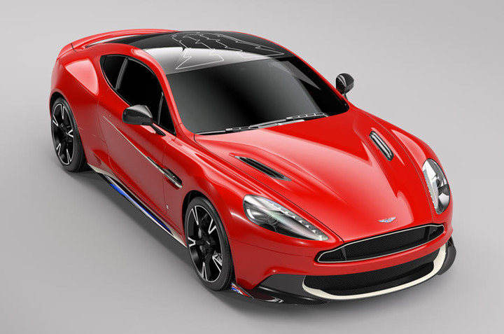 can canh hang hiem aston martin vanquish s red arrows