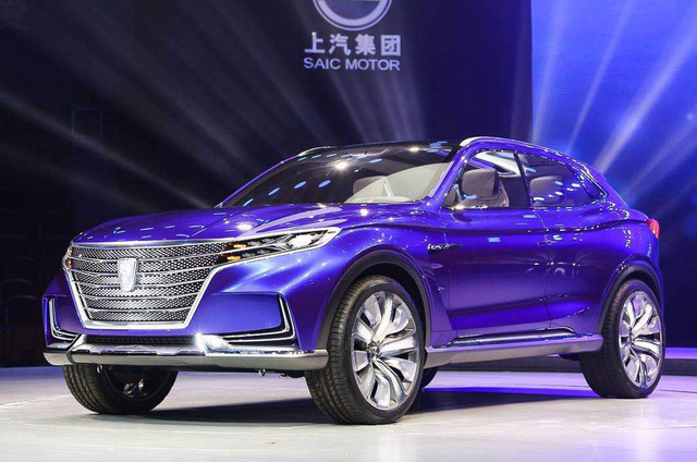 roewe vision e concept suv hang sang thuong hieu trung quoc