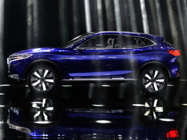 roewe vision e concept suv hang sang thuong hieu trung quoc