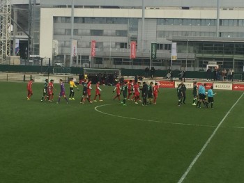 U20 Việt Nam thua 0-1 trước U23 Moenchengladbach