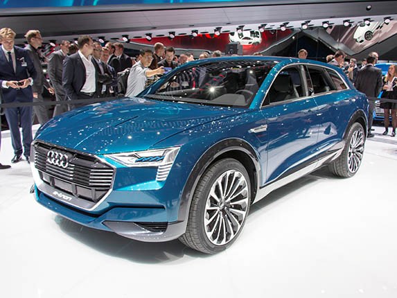 audi se san xuat suv chay dien