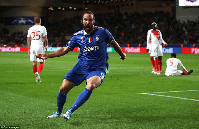 monaco 0 2 juventus higuain lap cu dup