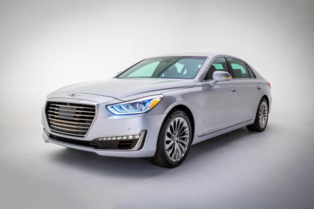 genesis g90 duoc binh chon la quotxe sang cua nam 2017quot tai a rap saudi