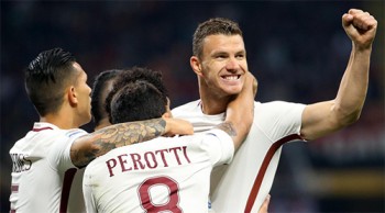 Roma đè bẹp Milan, níu hy vọng trên đường đua scudetto