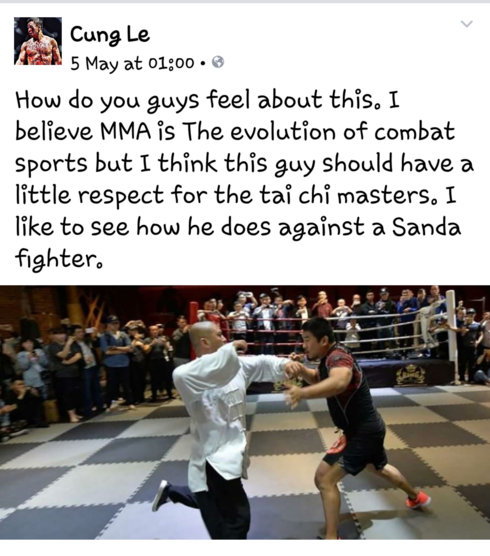 tranh cai vo thuat truyen thong mma cung le nong mat voi tu hieu dong