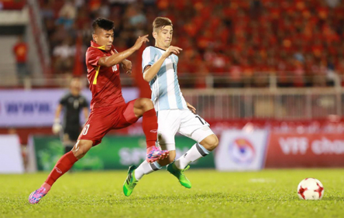 u20 viet nam that thu 1 4 truoc u20 argentina