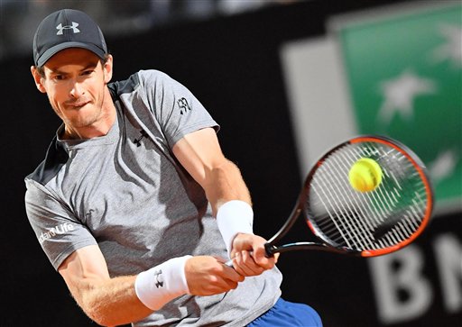 rome masters djokovic di tiep murray som thanh khan gia