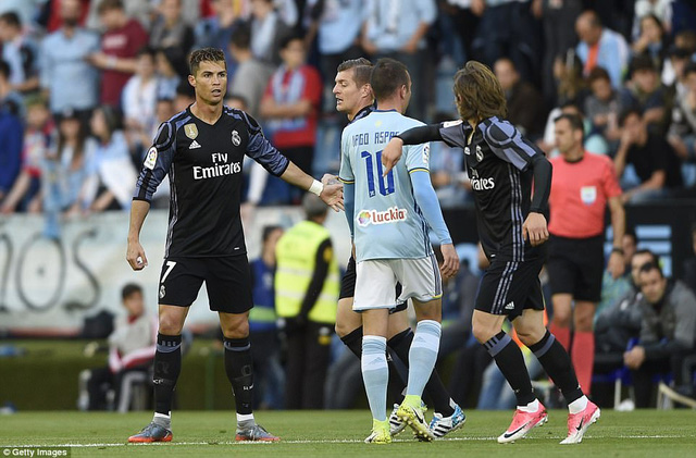 celta vigo 1 4 real madrid cronaldo choi sang