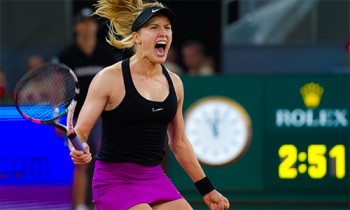 Bouchard nén đau thi đấu ở Roland Garros