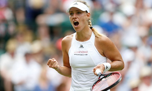 kerber vao vong hai wimbledon