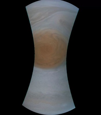 NASA công bố ảnh siêu bão Vết đỏ lớn trên sao Mộc nasa cong bo anh sieu bao vet do lon tren sao moc