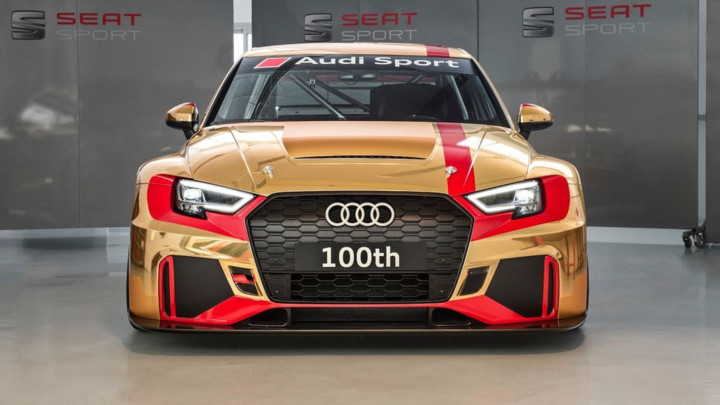 hinh anh audi rs3 lms thu 100 vang gold doc nhat vo nhi