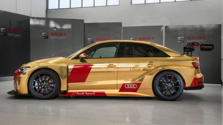 hinh anh audi rs3 lms thu 100 vang gold doc nhat vo nhi