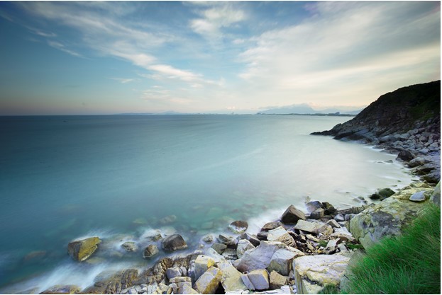 ve dep hoang so yen binh cua khu vuc bac ban dao cam ranh