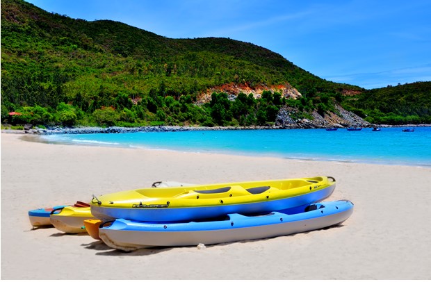 ve dep hoang so yen binh cua khu vuc bac ban dao cam ranh