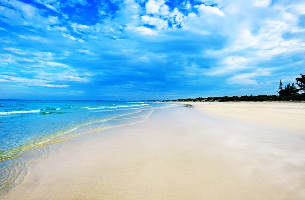 ve dep hoang so yen binh cua khu vuc bac ban dao cam ranh