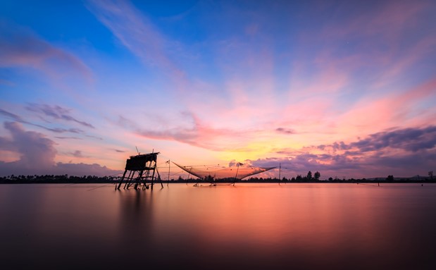 ve dep hoang so yen binh cua khu vuc bac ban dao cam ranh