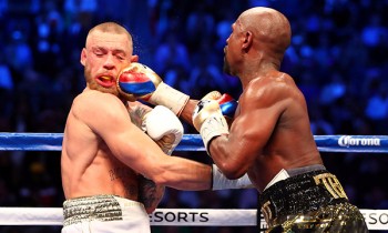 Mayweather thắng knock-out McGregor trong trận quyền Anh tỷ đô