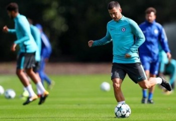 Hazard chưa thể trở lại đội hình xuất phát của Chelsea