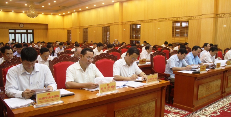 Hội nghị Ban Chấp hành Đảng bộ tỉnh Thái Nguyên lần thứ 6, khóa XIX hoi nghi ban chap hanh dang bo tinh thai nguyen lan thu 6 khoa xix