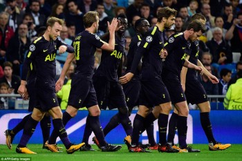 Tottenham xuất sắc cầm hòa Real Madrid tại Bernabeu