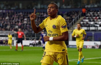 Mbappe giành giải Cậu bé vàng 2017