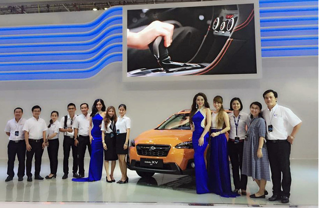 khai mac trien lam vietnam international motor show 2017