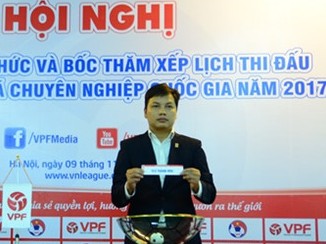 Bốc thăm V-League 2017: Ngập tràn đại chiến vòng mở màn