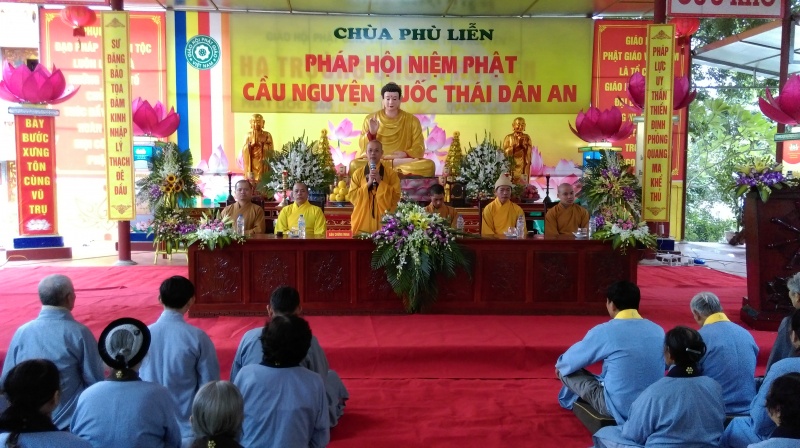 khoa tu niem phat cau nguyen quoc thai dan an the gioi hoa binh