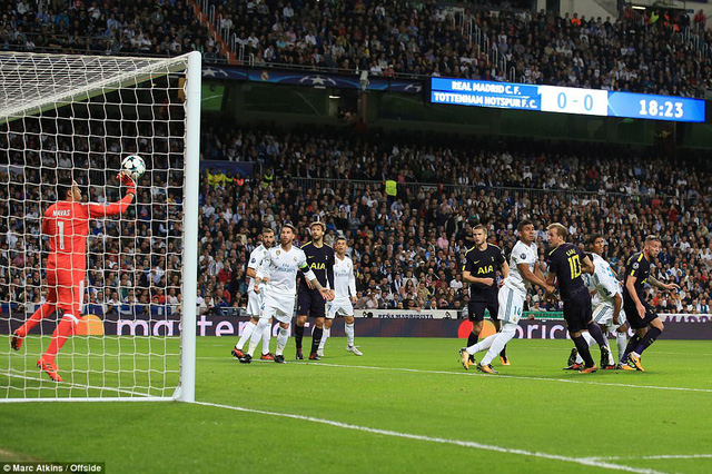 tottenham real madrid noi lo tai white hart lane