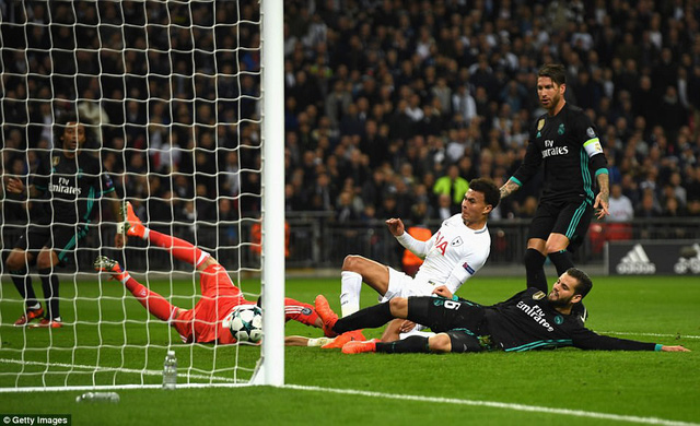 tottenham 3 1 real madrid con ac mong cua ken ken trang