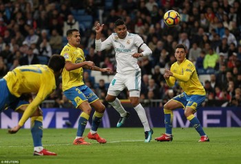 C.Ronaldo vô duyên, Real Madrid vẫn thắng đậm Las Palmas