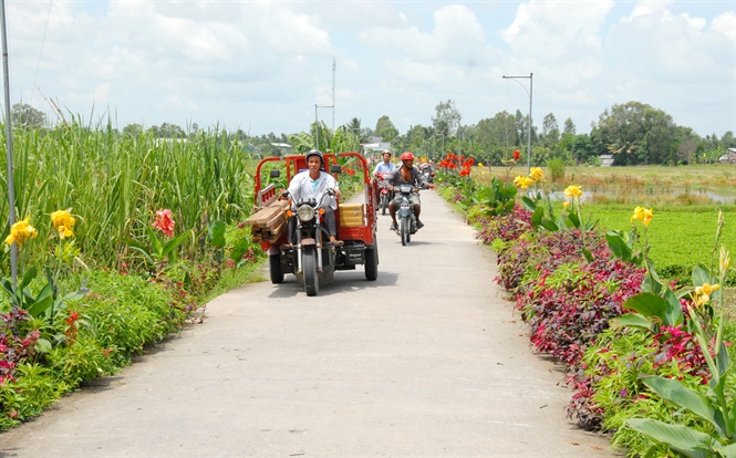 Đồng Tháp triển khai nhiều mô hình xây dựng nông thôn mới