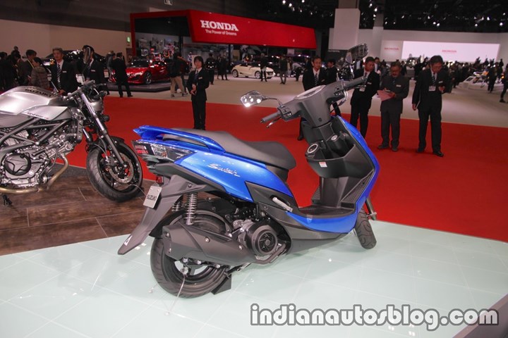 suzuki ra mat chiec xe tay ga the thao 125cc cho thi truong an do