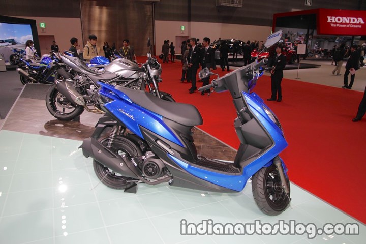 suzuki ra mat chiec xe tay ga the thao 125cc cho thi truong an do