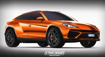 Phác họa chiếc SUV địa hình mạnh mẽ Lamborghini Urus