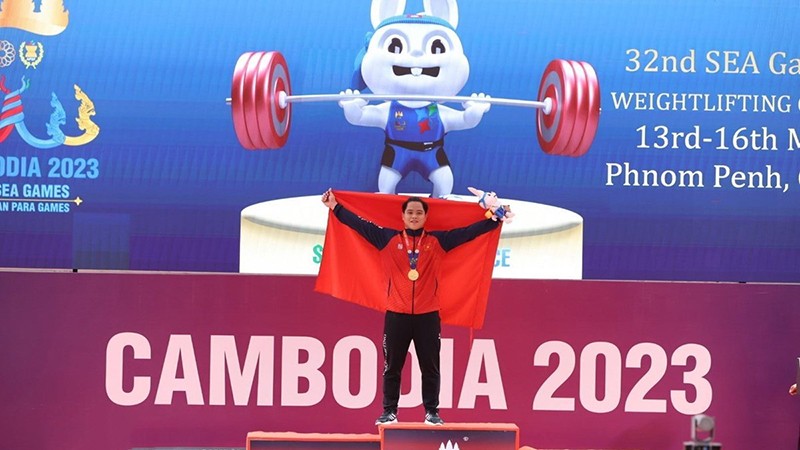 Đô cử Nguyễn Quốc Toàn phá 3 kỷ lục SEA Games