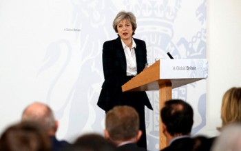 Thủ tướng Anh công bố chiến lược Brexit