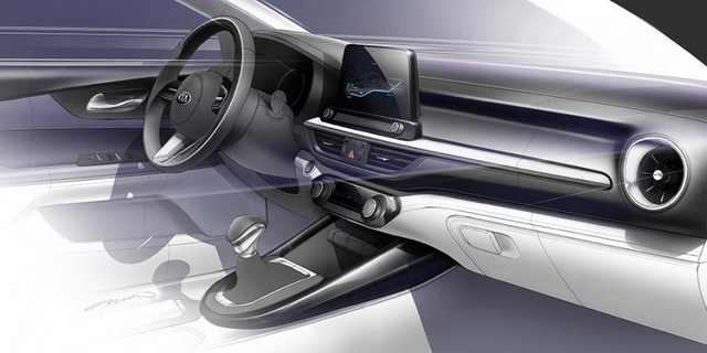 hinh anh dau tien ve kia cerato the he moi