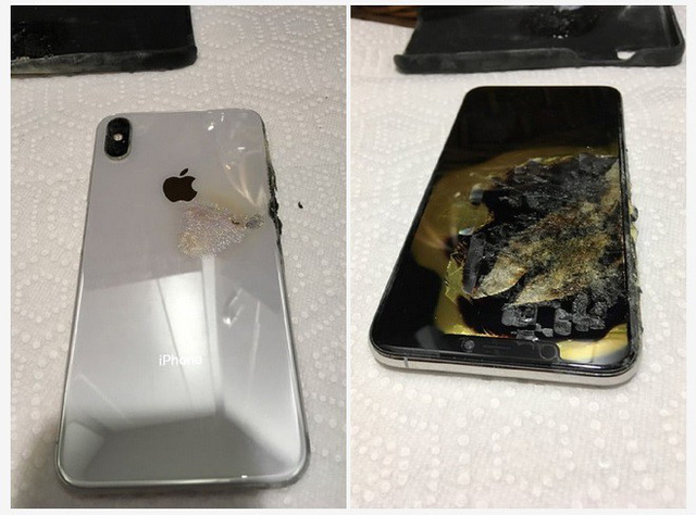 iphone xs max bat ngo phat no trong tui nguoi dung sau khi mua 1 thang