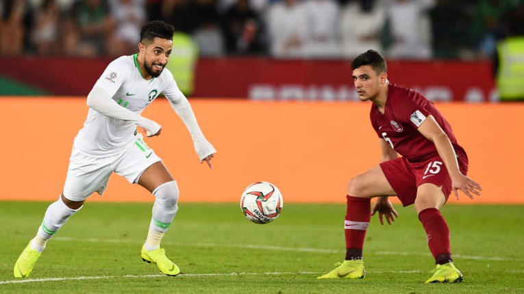 thua qatar saudi arabia gap nhat ban o vong 18 asian cup 2019