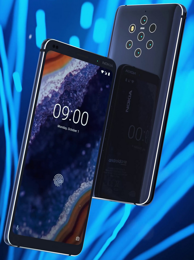 hmd global tung hinh anh xac nhan ra mat nokia 9 voi 5 camera vao 242