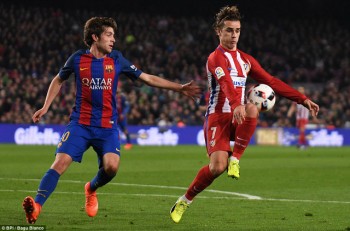 Atletico quyết không bán Griezmann cho MU