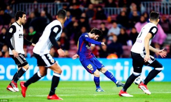 Barcelona “vượt ải” Valencia để tiến vào chung kết Cúp Nhà vua?