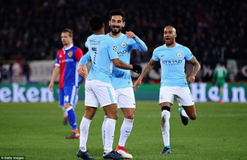 Basel 0-4 Man City: Đẳng cấp vượt trội