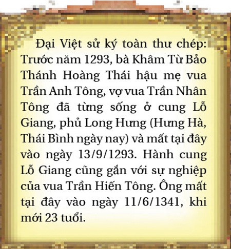 Bí ẩn cung điện thời Trần hơn 700 năm tuổi bi an cung dien thoi tran hon 700 nam tuoi