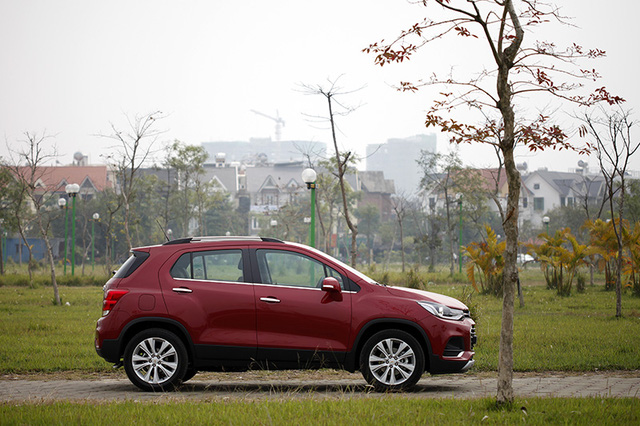 chevrolet trax su thay doi cua triet li xe my